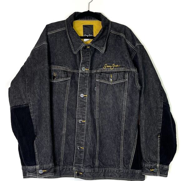 Sean John Denim and Corduroy Jacket XXL - Picture 1 of 8